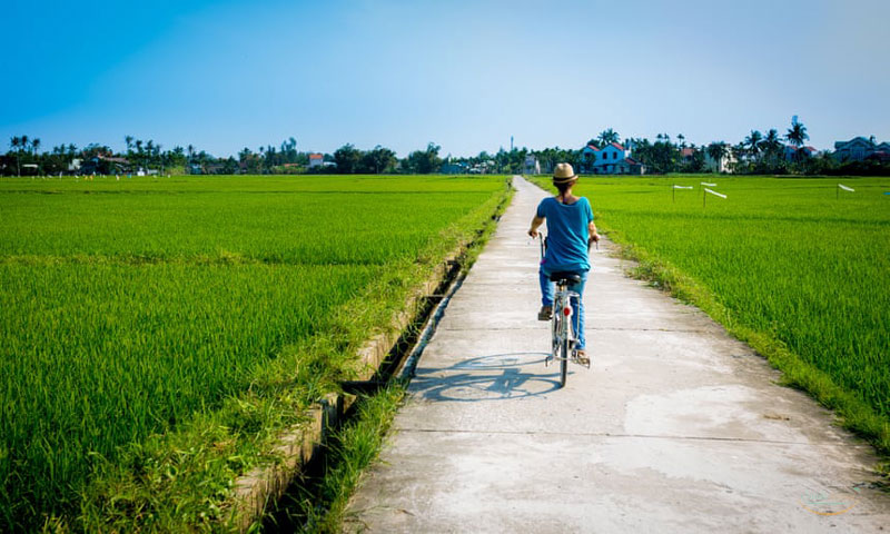 Explore on a cycle tour in Hoian