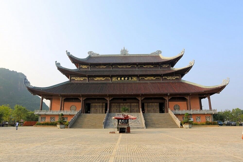 The unique architecture of Bai Dinh pagoda