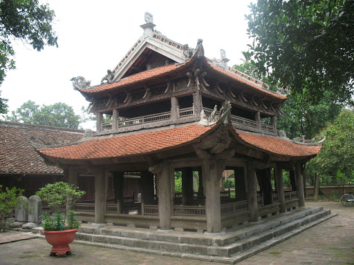 Temple of Thanh Nguyen in Ninh Binh Viet Nam