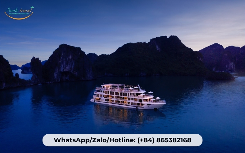 5-star-Halong Bay cruise Hermes Cruise