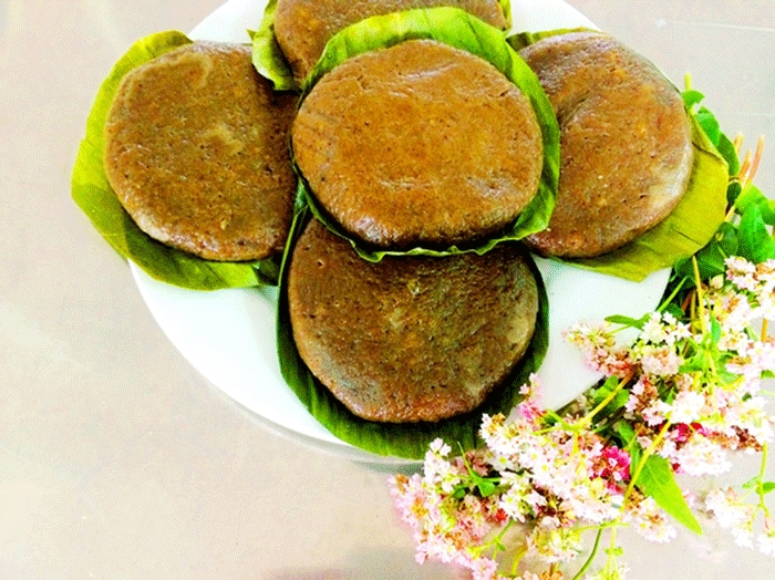 Buckwheat cake in Ha Giang