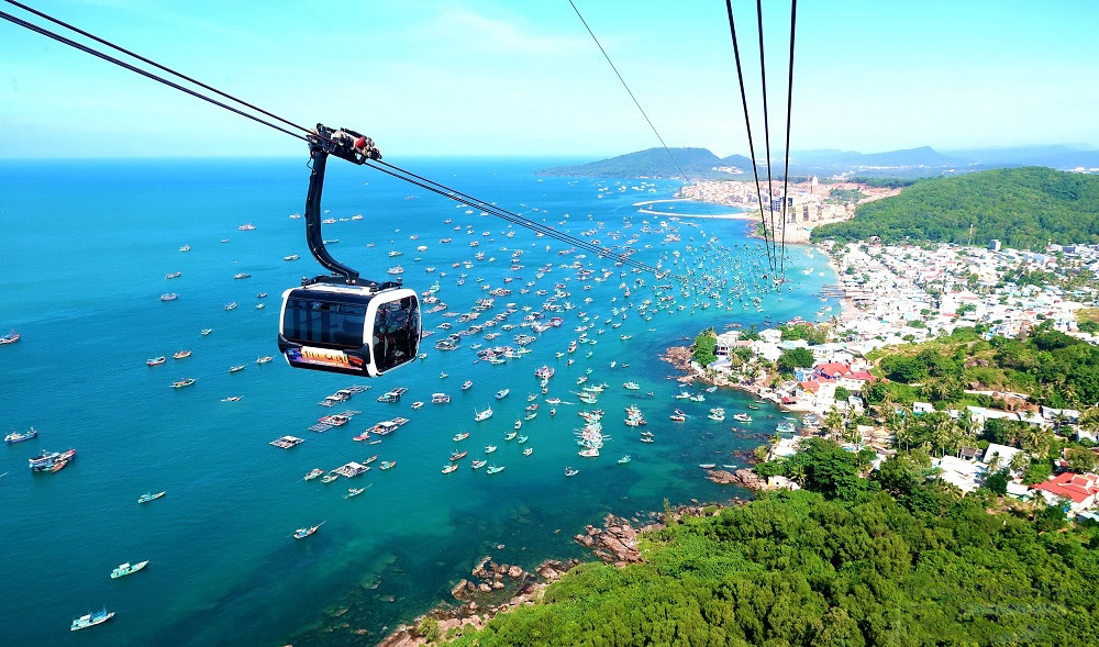 The view of Thom Island in Phu Quoc