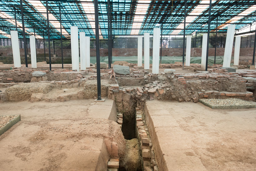 Archaeological relic site