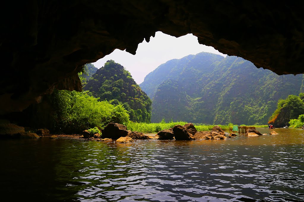 Caves system in Tam Coc Ninh Binh