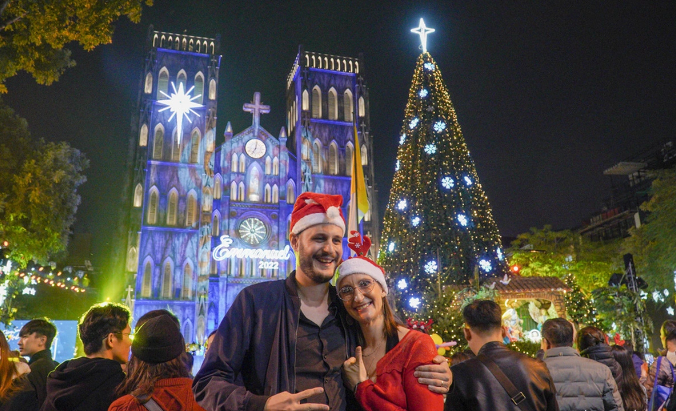 Christmas at St. Joseph's Cathedral Hanoi