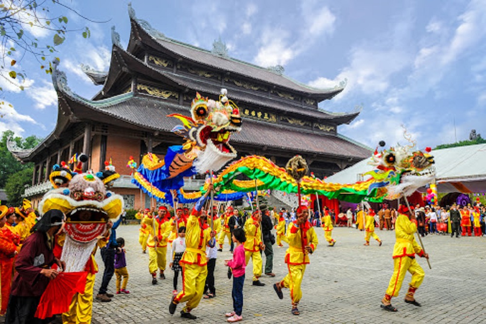 Festival in Bai Dinh Pagoda