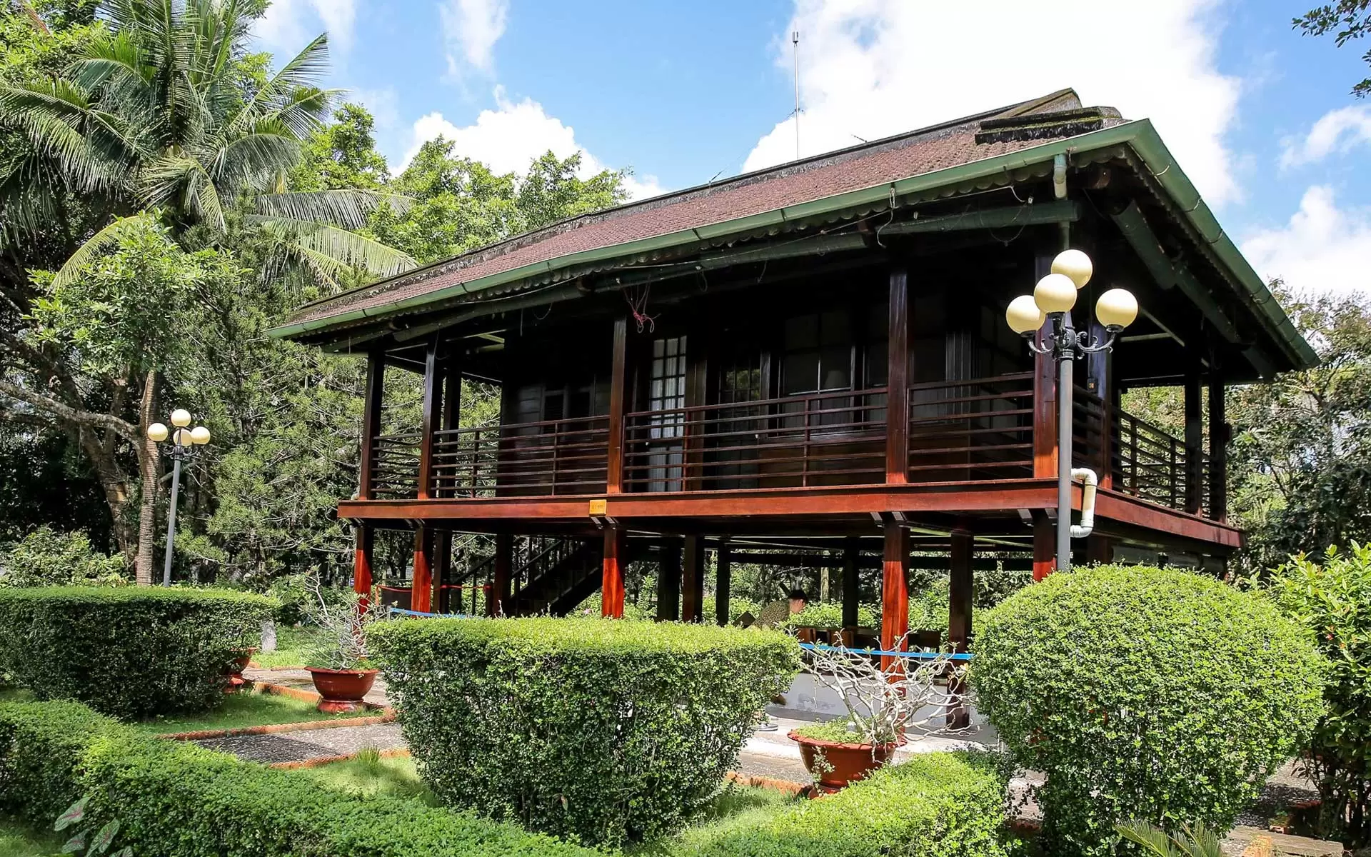 Ho Chi Minh's House on stilts