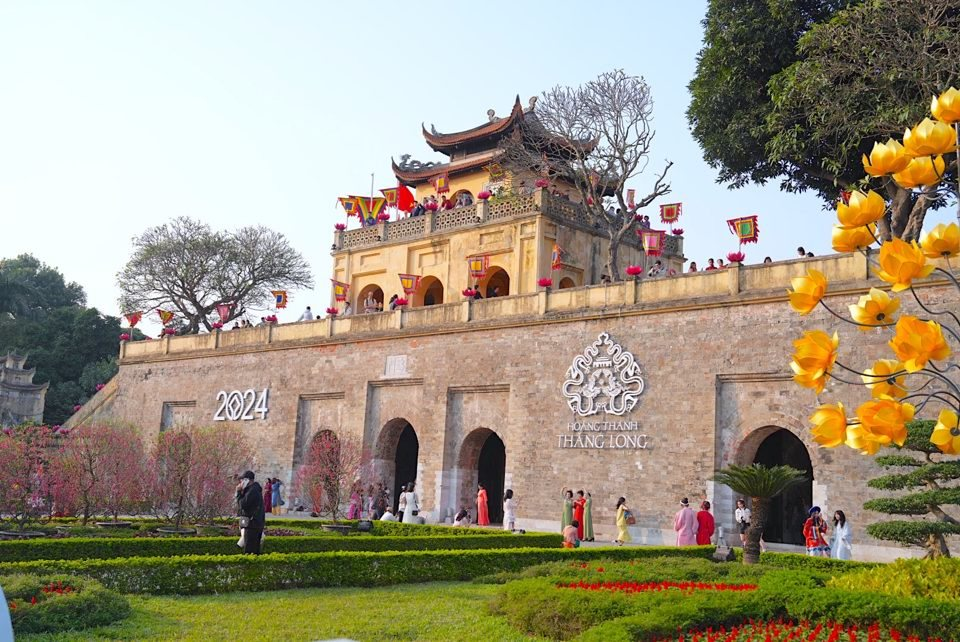 Imperial Citadel of Thang Long in Spring