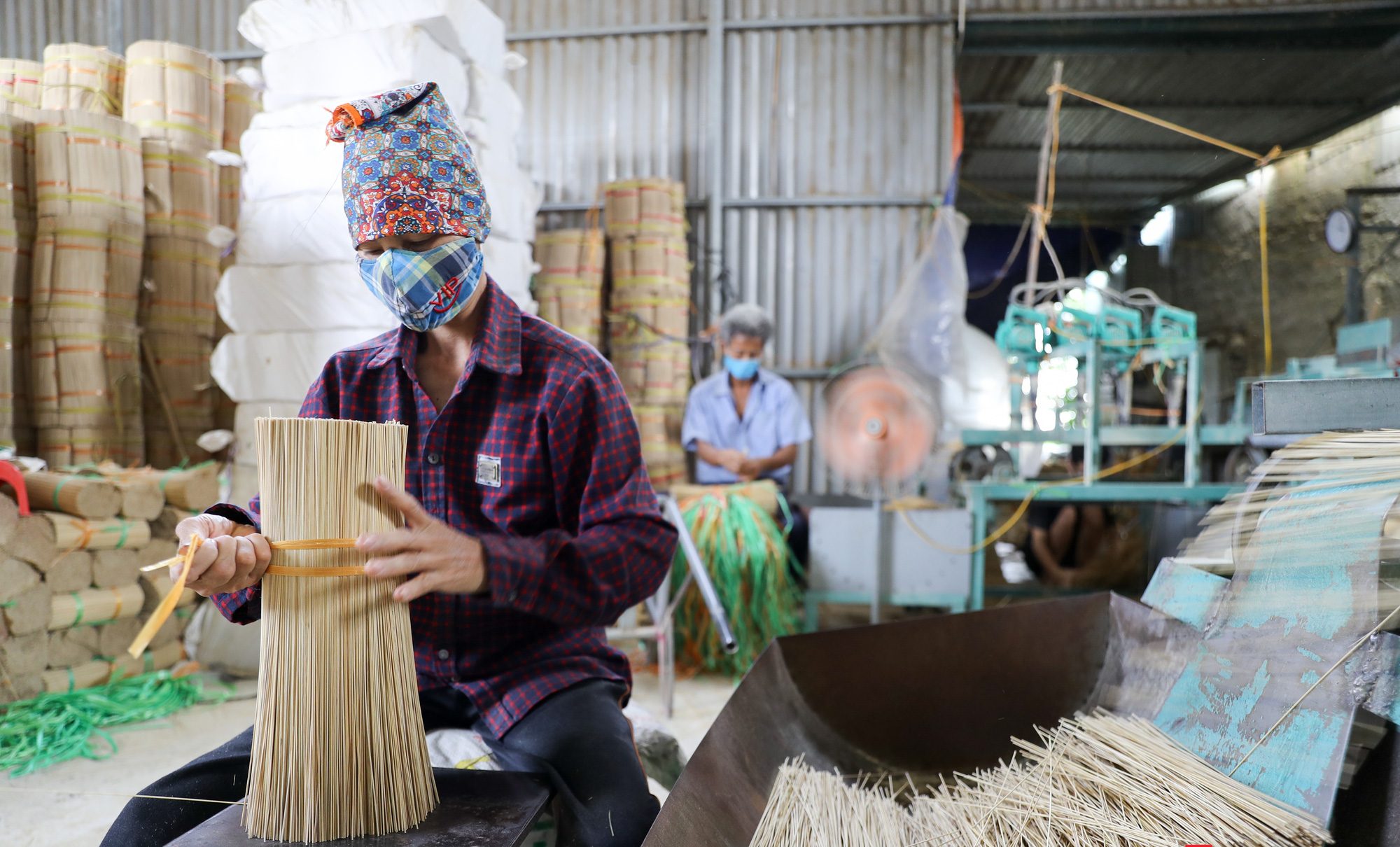 incense production process