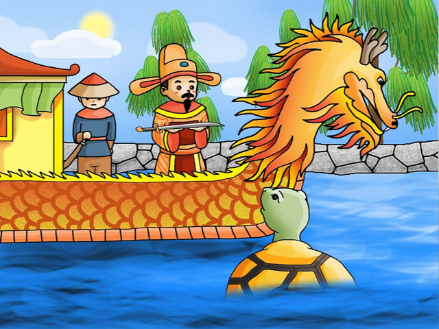 Legend of the return of the sword to the Golden Turtle