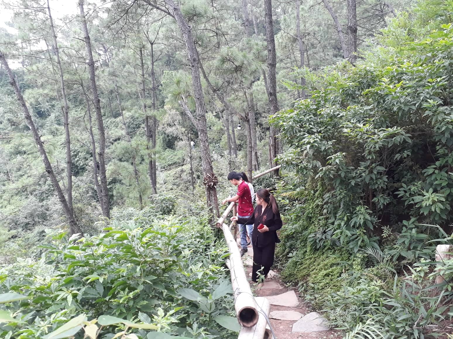 Challenge mountain climbing at Dia Tang Phi Lai Tu Pagoda