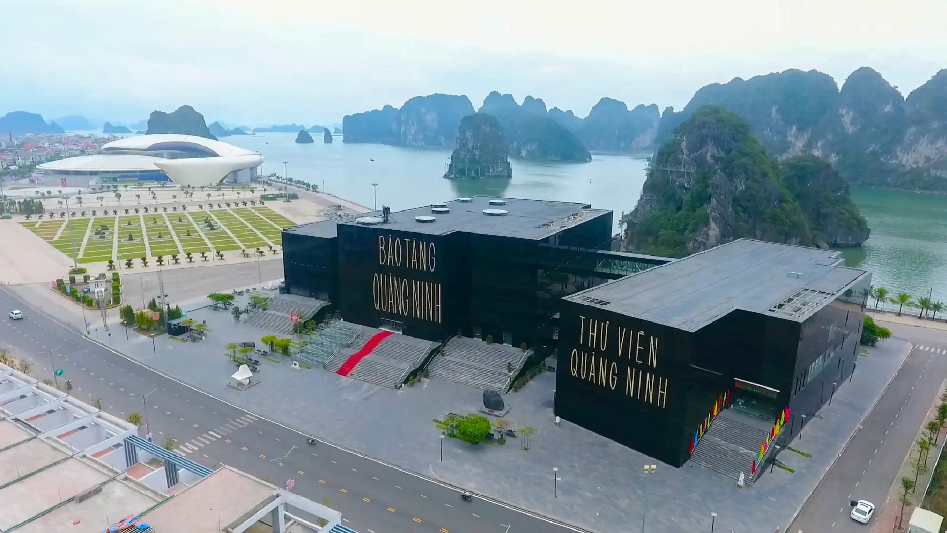 Quang Ninh Museum from above