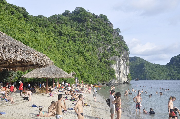 Swimming at Titop Island