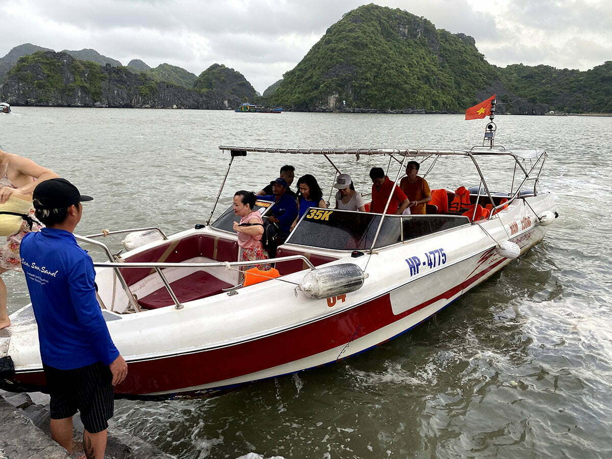 Take a boat tour to visit Titop Island