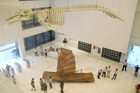 The 1st floor of Quang Ninh Museum