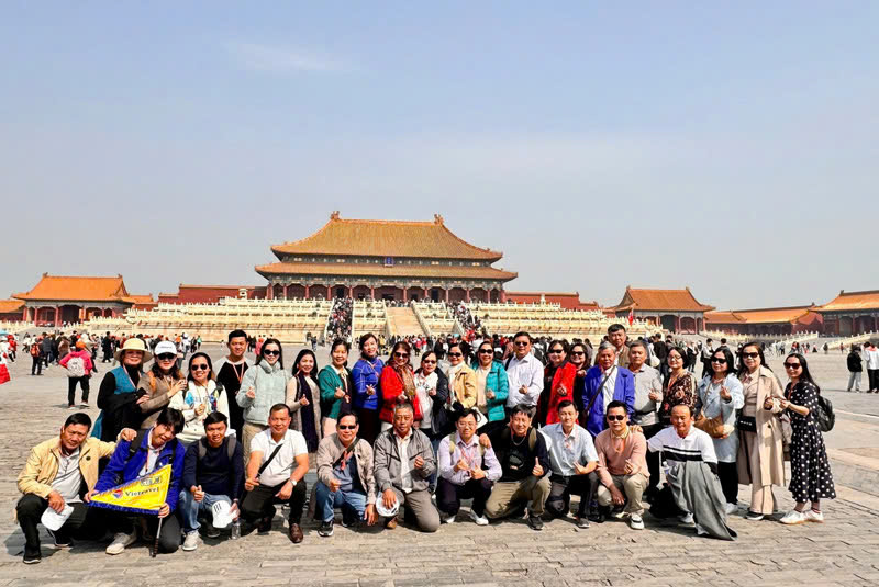 Vietravel organized many tours in China