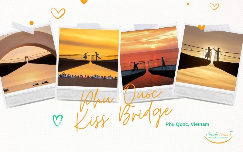 Romantic space of Phu Quoc Kiss Bridge