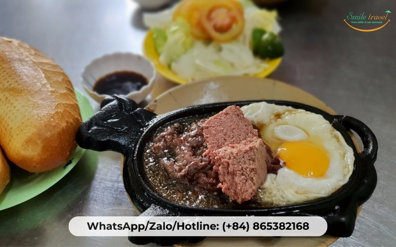 Nha Trang beef steak (bo ne)