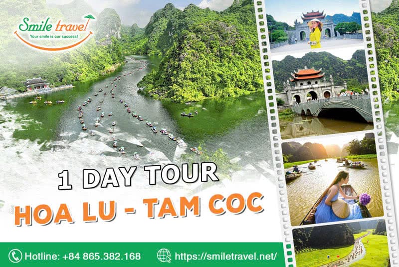 Explore the 1 day Hoa Lu Tam Coc tour of Smile Travel Co., Ltd