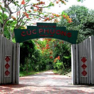 The entrace gate of Cuc Phuong National Park