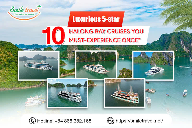 10 Luxurious 5-star Halong Bay Cruises You Must-Experience Once