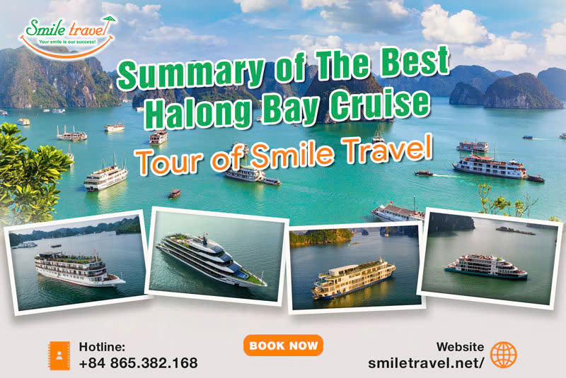 Summary of The Best Halong Bay Cruise Tour of Smile Travel