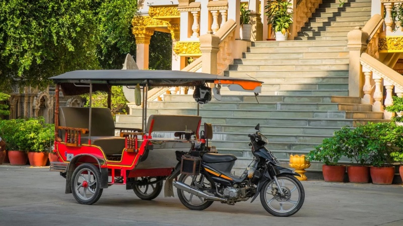 Experience Remork ride in Siem Reap Cambodia Experience Remork ride in Siem Reap Cambodia