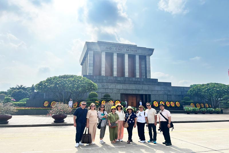 Smile Travel's client in Hanoi City