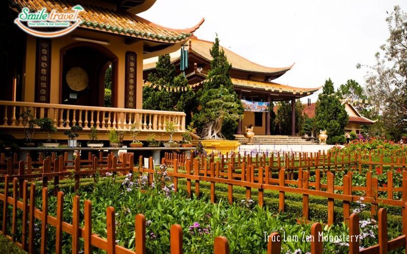 4 days Dalat tour continues at Truc Lam Zen Monastery