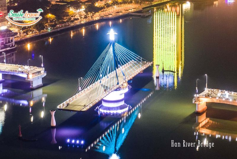 Han River Bridge in Da Nang Han River Bridge in Da Nang