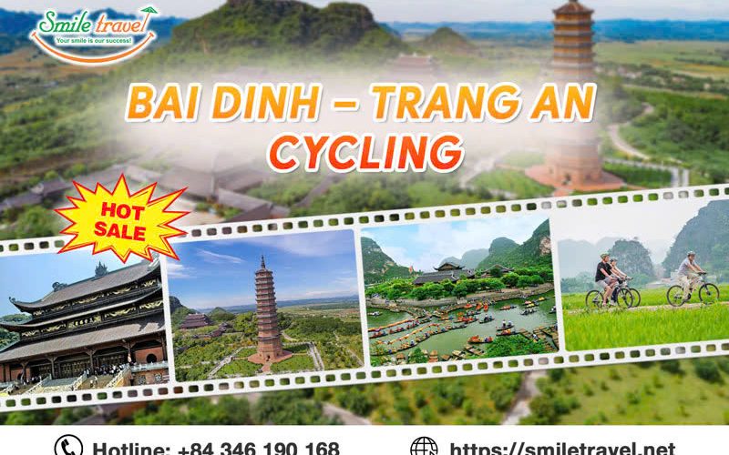 Ninh Binh 1 Day Tour: Bai Dinh – Trang An – Cycling