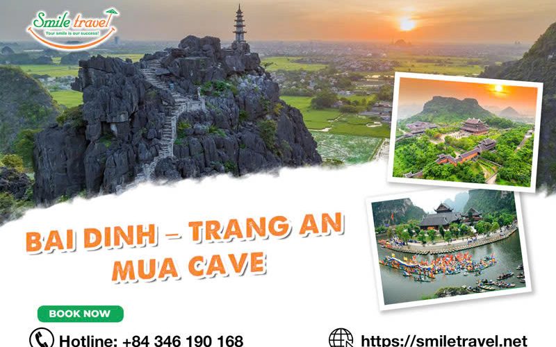 Ninh Binh Tour 1 Day: Bai Dinh - Trang An - Mua Cave