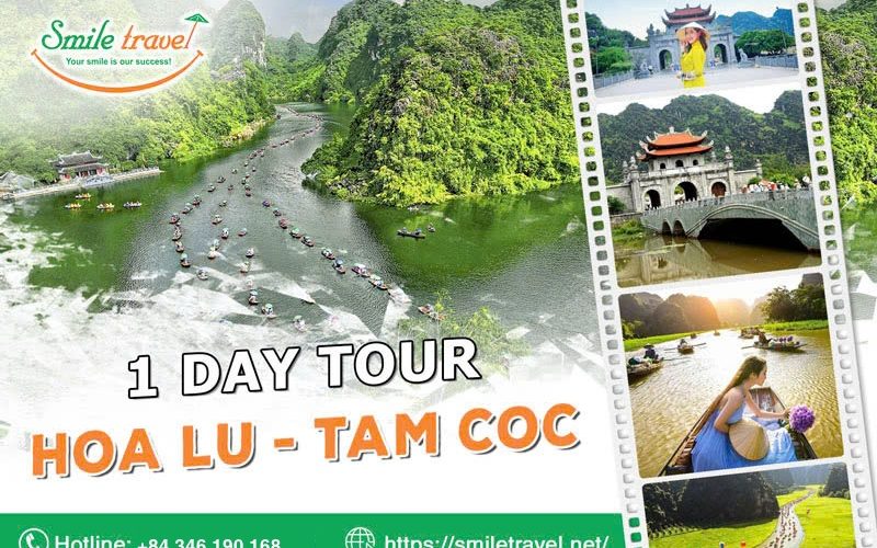 Explore the 1 day Hoa Lu Tam Coc tour of Smile Travel Co., Ltd