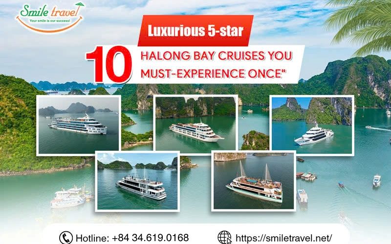 10 Luxurious 5-star Halong Bay Cruises You Must-Experience Once