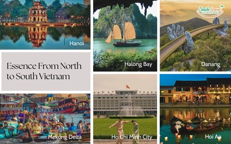 You will expand knowledge and learn more about the similarities and differences between the three regions of Vietnam