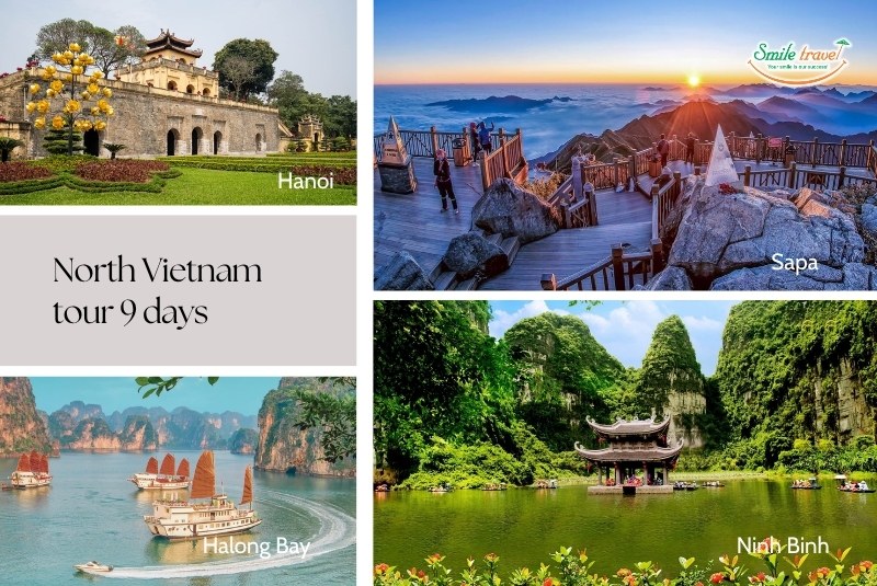 North Vietnam tour 9 days will take you to the beautiful tourist destinations of Northern Vietnam North Vietnam tour 9 days will take you to the beautiful tourist destinations of Northern Vietnam