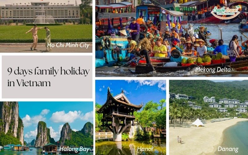 9 days family holiday in Vietnam: Ho Chi Minh City - Mekong Delta - Danang - Hanoi - Halong Bay