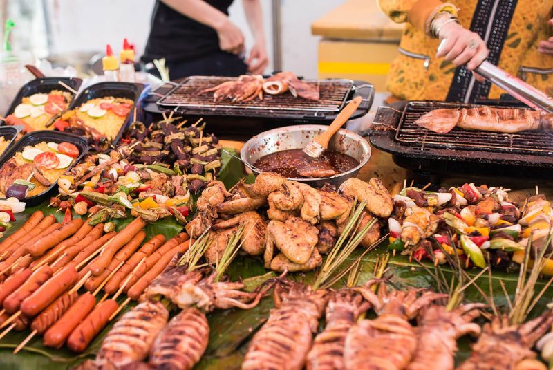 BBQ seafood - Ho Chi Minh street food tour