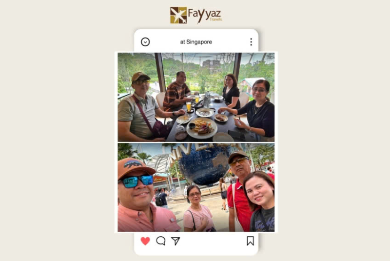 Fayyaz Travels organizes tours in and out of Singapore for about 50 - 100 tourist groups each year
