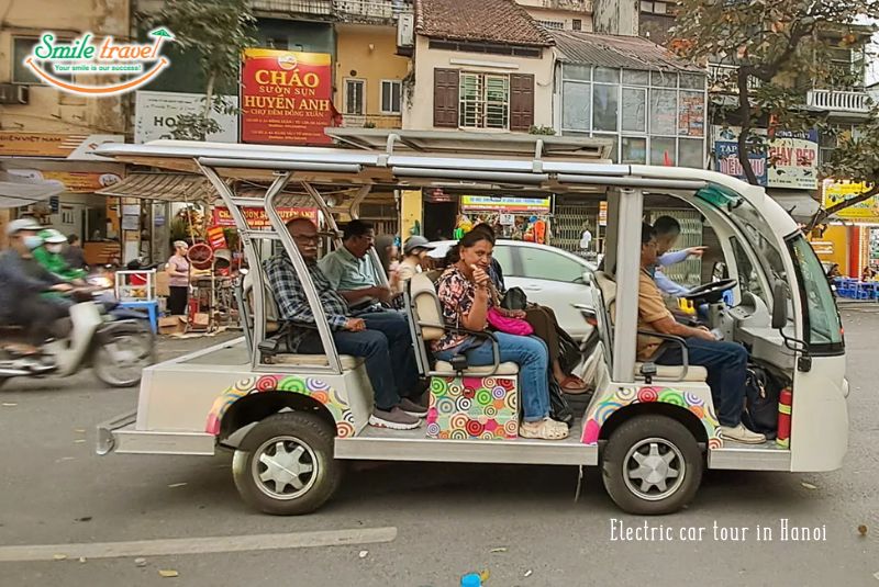 Join a Electric car tour in Hanoi Join a Electric car tour in Hanoi