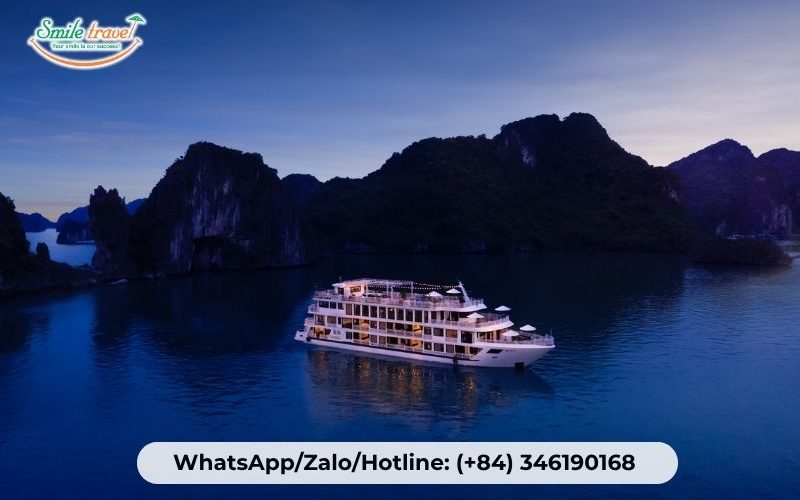 5-star-Halong Bay cruise Hermes Cruise