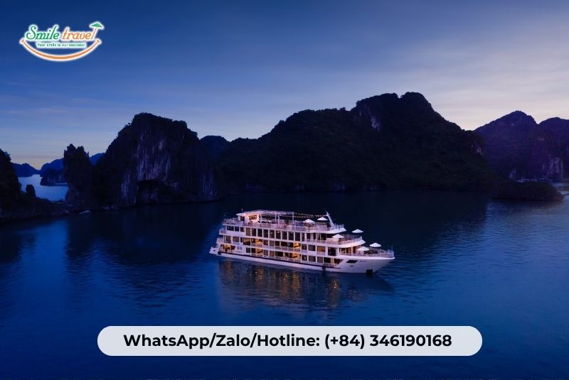 5-star-Halong Bay cruise Hermes Cruise 5-star-Halong Bay cruise Hermes Cruise
