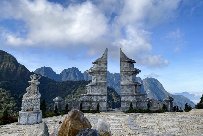 Sapa Heaven Gate is located on the top of O Quy Ho Pass Sapa Heaven Gate is located on the top of O Quy Ho Pass
