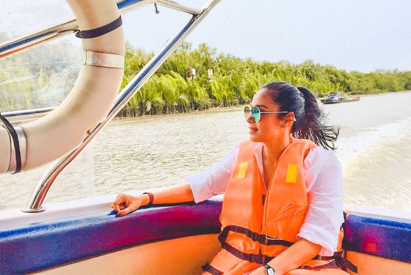 Take a boat to back to Ho Chi Minh City Take a boat to back to Ho Chi Minh City