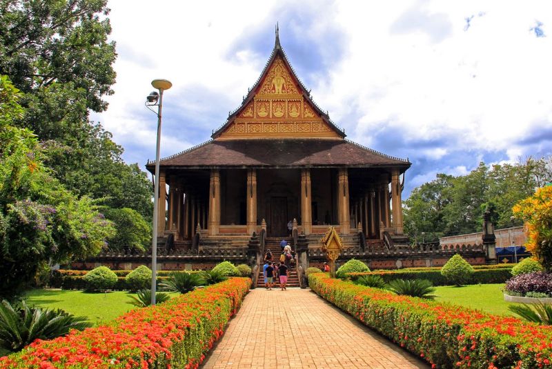 Wat Prakeo in Vientiane Laos Wat Prakeo in Vientiane Laos