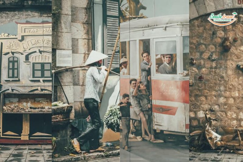 Phung Hung Mural Street is a place to preserve the memory of an old Hanoi Phung Hung Mural Street is a place to preserve the memory of an old Hanoi