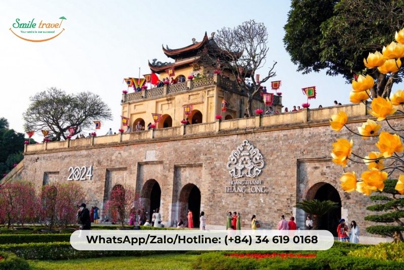 Imperial Citadel of Thang Long in Spring Imperial Citadel of Thang Long in Spring