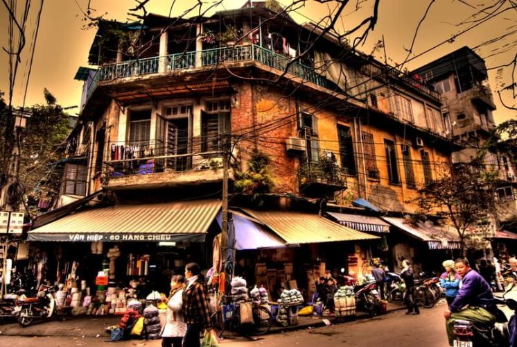 Pho cho Hanoi