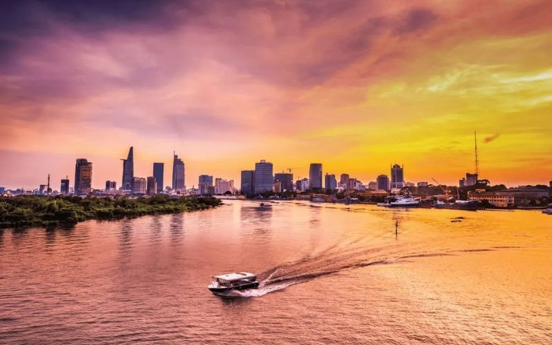 Saigon sunset cruise