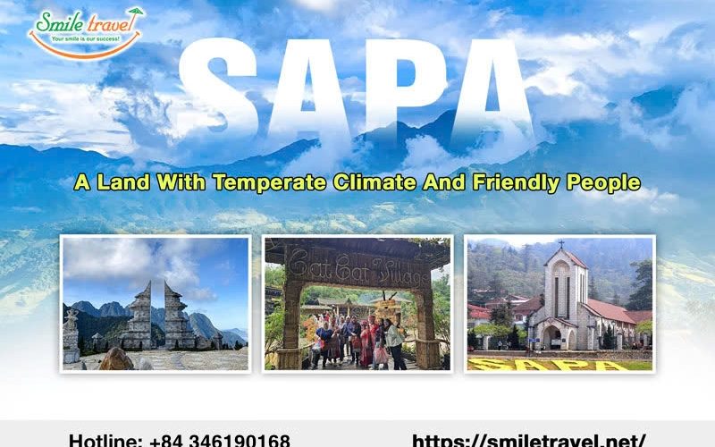 Sapa Tour – A Land With Temperate Climate And Friendly People